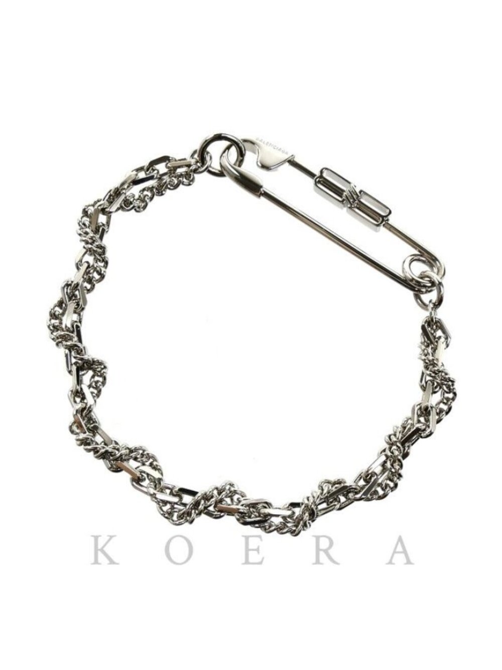 Balenciaga Brass DIY Pin Bracelet
